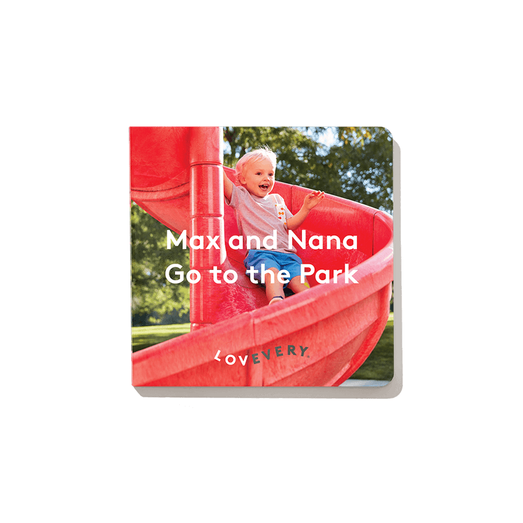 'Max and Nana Go to the Park' Board Book from The Adventurer Play Kit