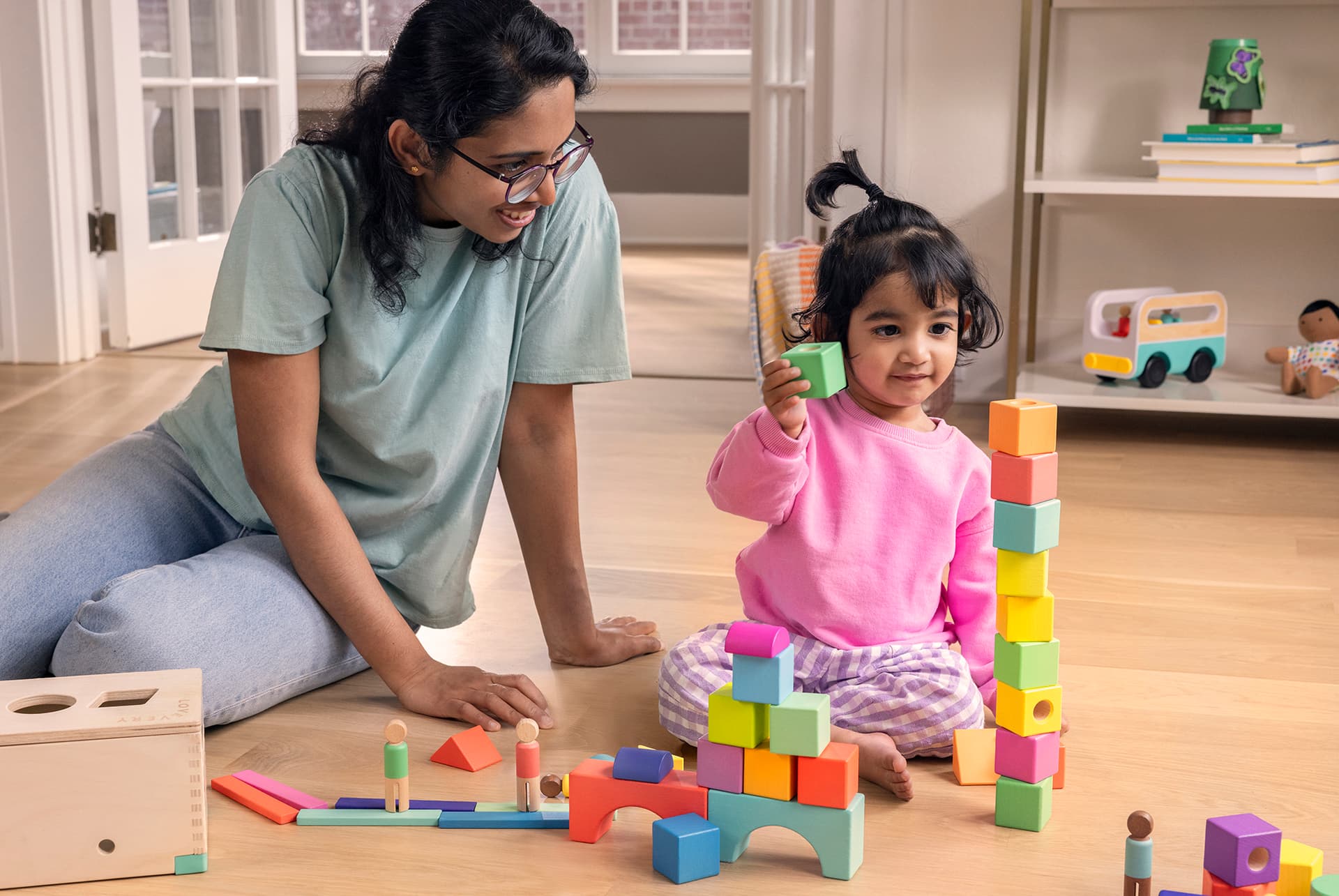 Lovevery Block Set Montessori Play