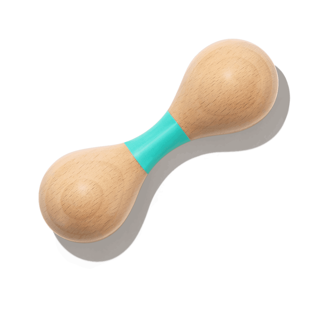 Wooden Rattle from The Charmer Play Kit